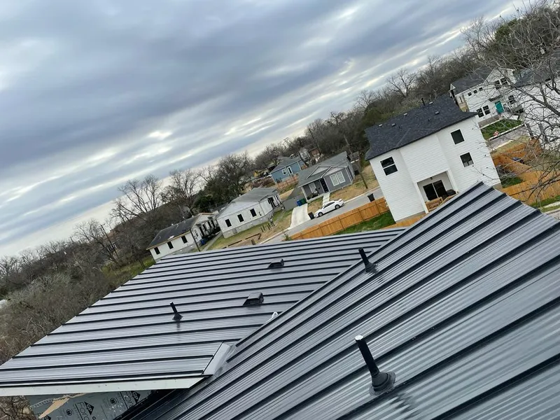 Standing seam metal roof panels with vents for Skylight Repair in West Milford